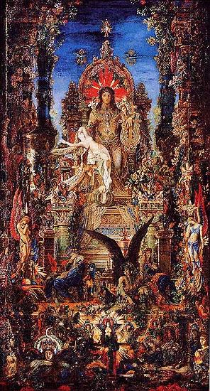 Gustave Moreau Jupiter and Semele Norge oil painting art